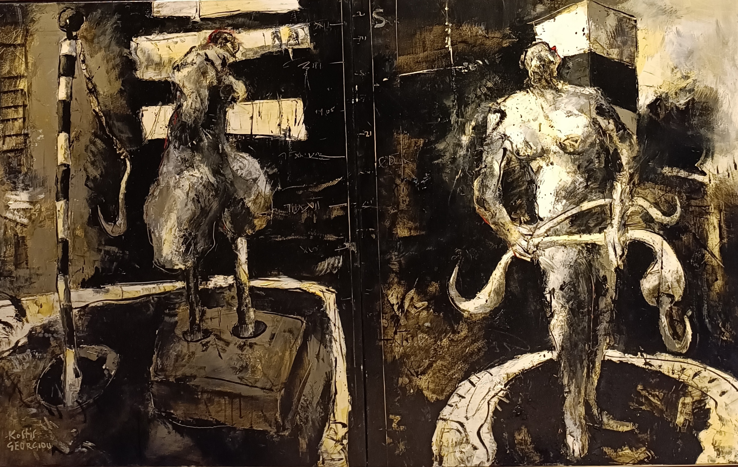 Antirropia 100x160cm oil on canvas Antirropia 100x160cm oil on canvas